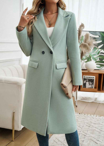 Trench-coat oversize long élégant