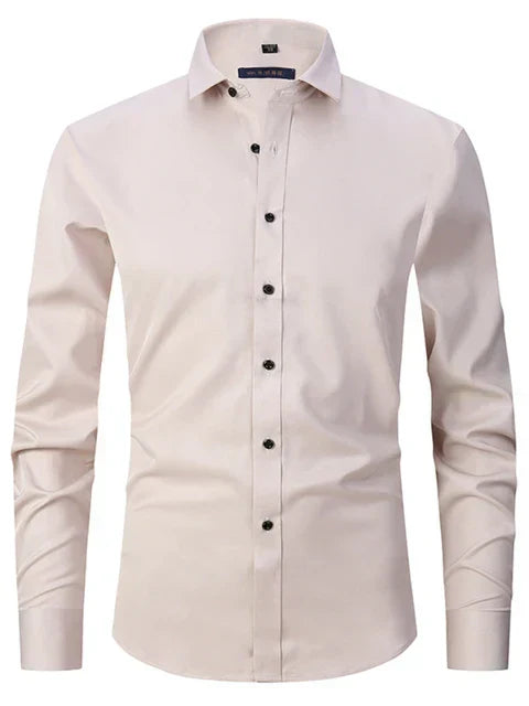 Chemise slim fit homme stretch sans repassage moderne