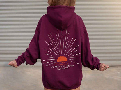 Sweat à capuche oversize confortable coupe décontractée