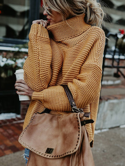 Pulls col roulé épais femme qualité premium