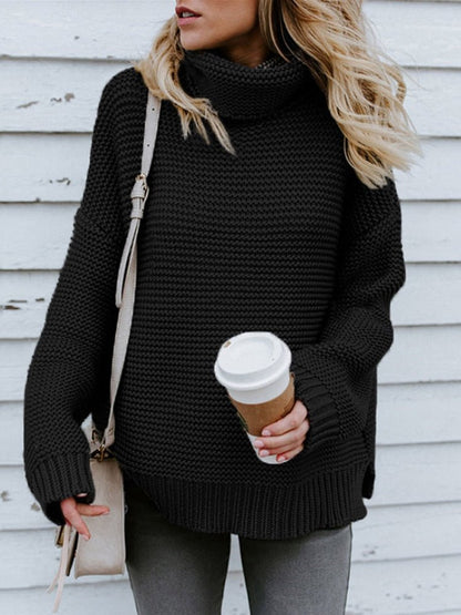 Pulls col roulé épais femme qualité premium