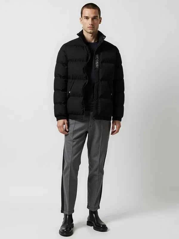 Doudoune matelassée fine sportive pour homme