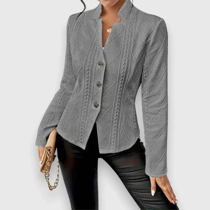 Veste légère de mi-saison coupe ajustée femme