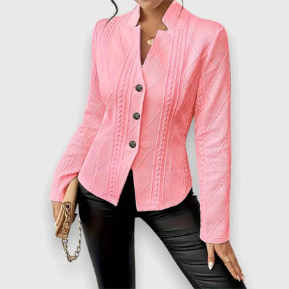 Veste légère de mi-saison coupe ajustée femme