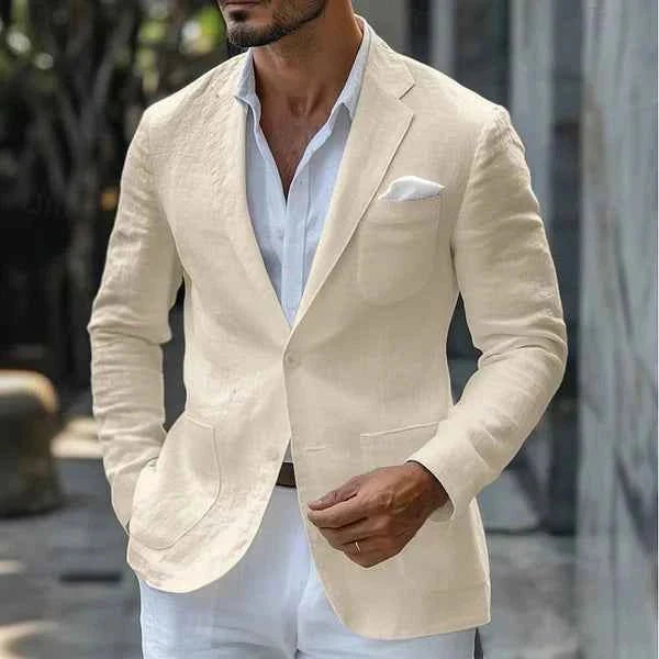 Veste homme en lin élégante