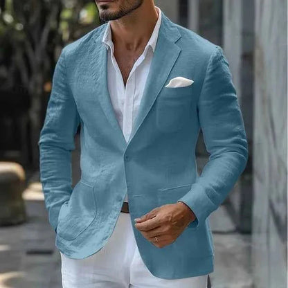 Veste homme en lin élégante