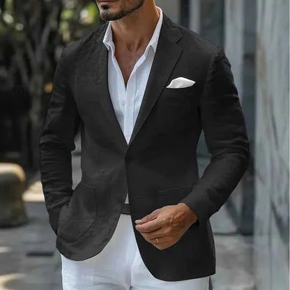 Veste homme en lin élégante