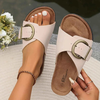Sandales élégantes femme confort design