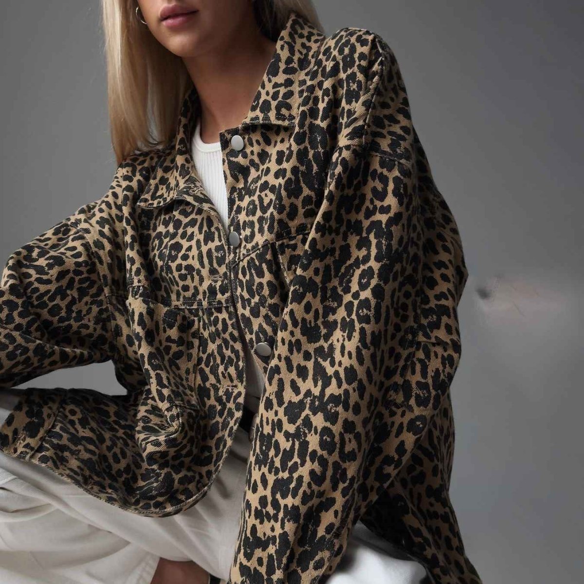 Veste léopard femme style tendance
