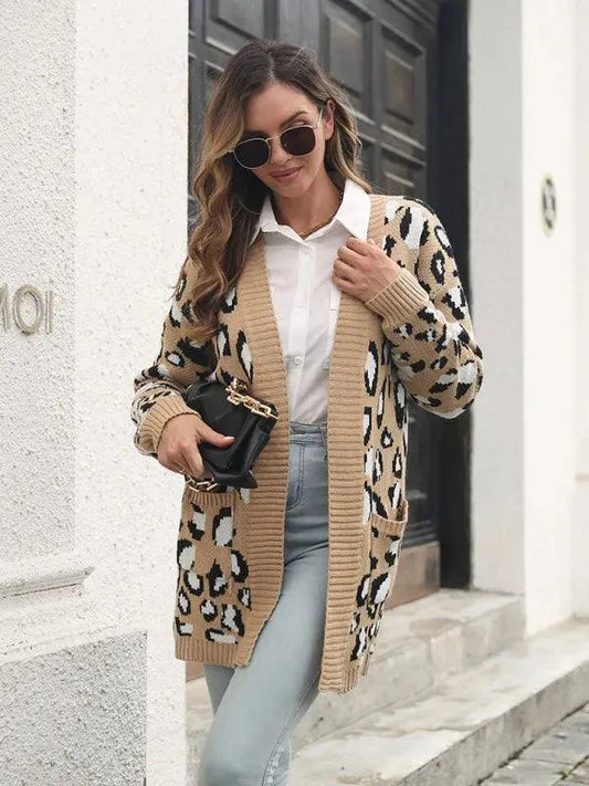 Stylische Strickjacke Damen Pullover - IdealeKleiden