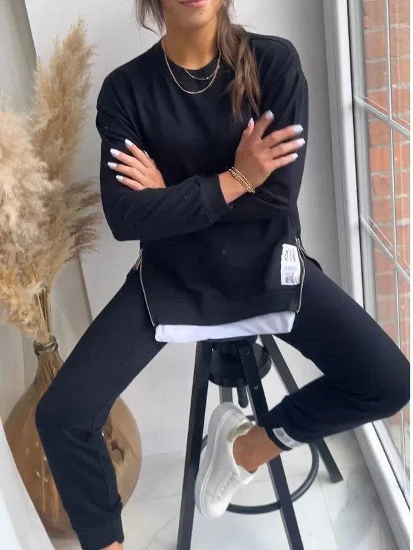 Ensemble Pull Pantalon Femme Confortable Quotidien