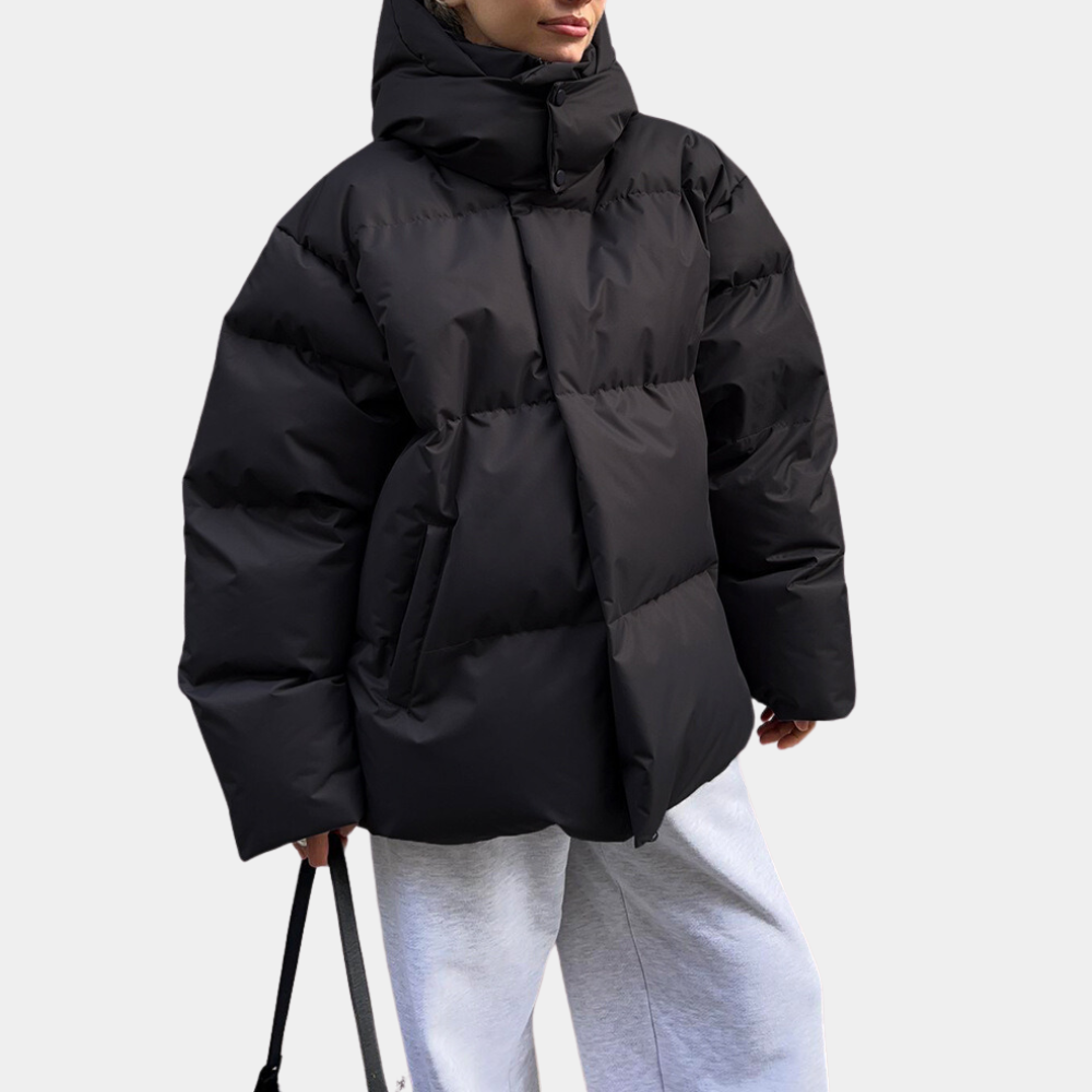 Manteau Femme Maron Élégant Léger
