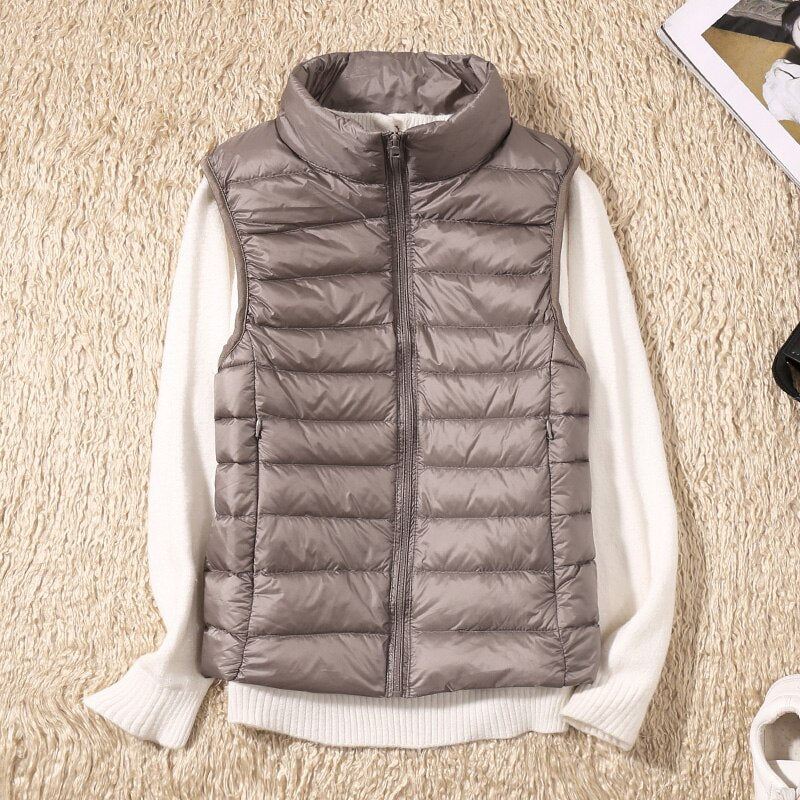 Gilet femme léger matelassé élégant