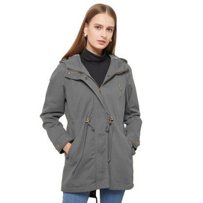 Élégante veste d'été longue et légère pour femme