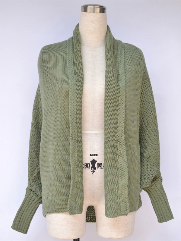 Gilet chic coupe chauve-souris pour femme