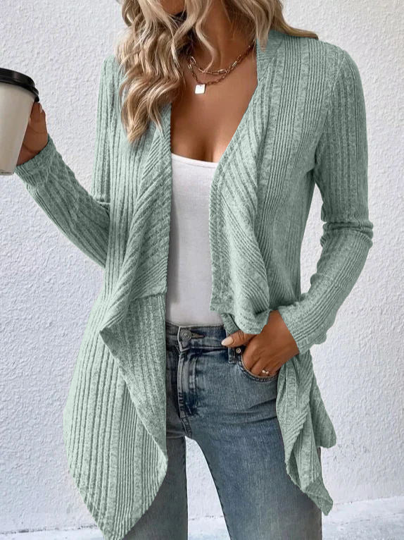Cardigan décontracté ouvert moderne