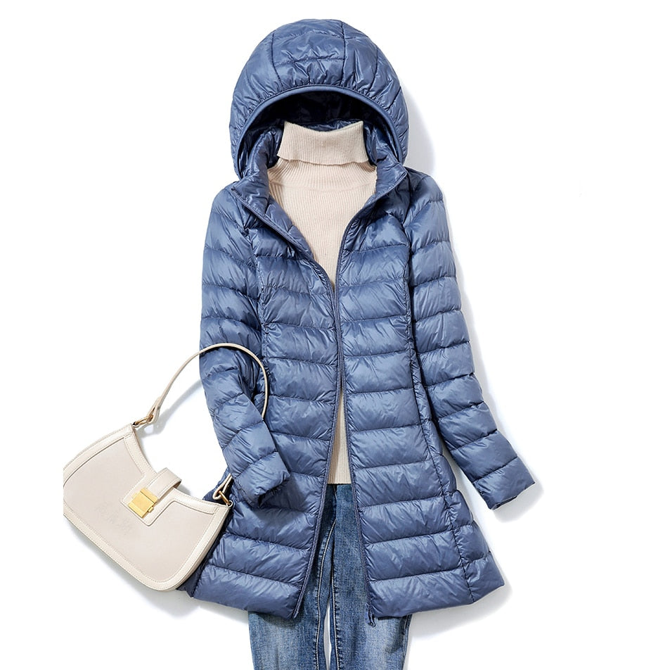 Veste d'hiver élégante pour femme Légère et confortable