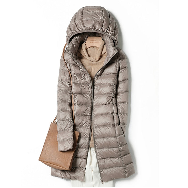 Veste d'hiver élégante pour femme Légère et confortable