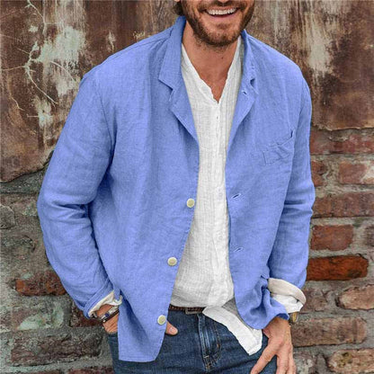Veste légère pour homme en coton, été