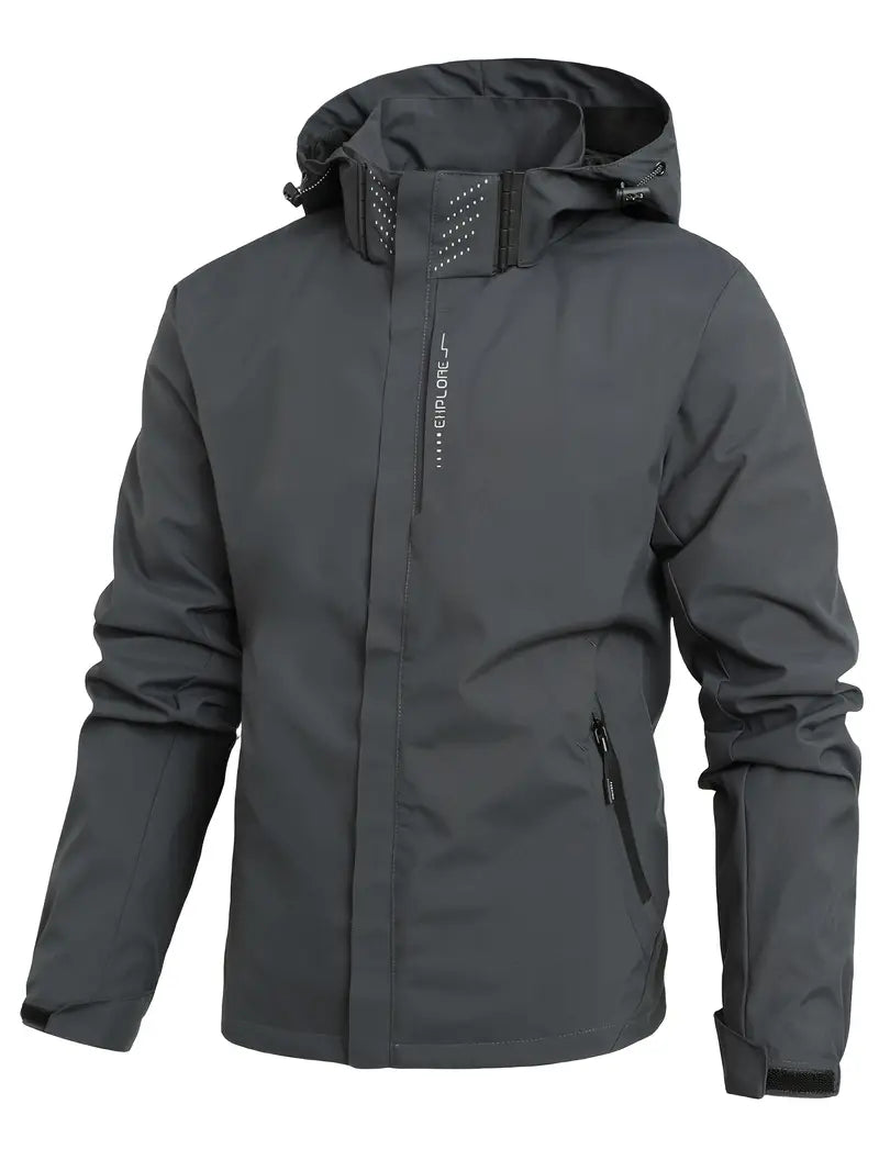 Veste imperméable pour homme Légère et coupe-vent