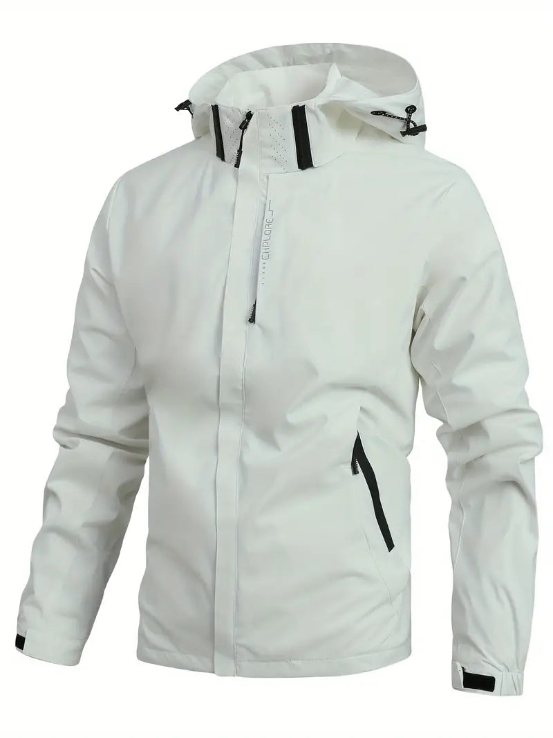 Veste imperméable pour homme Légère et coupe-vent