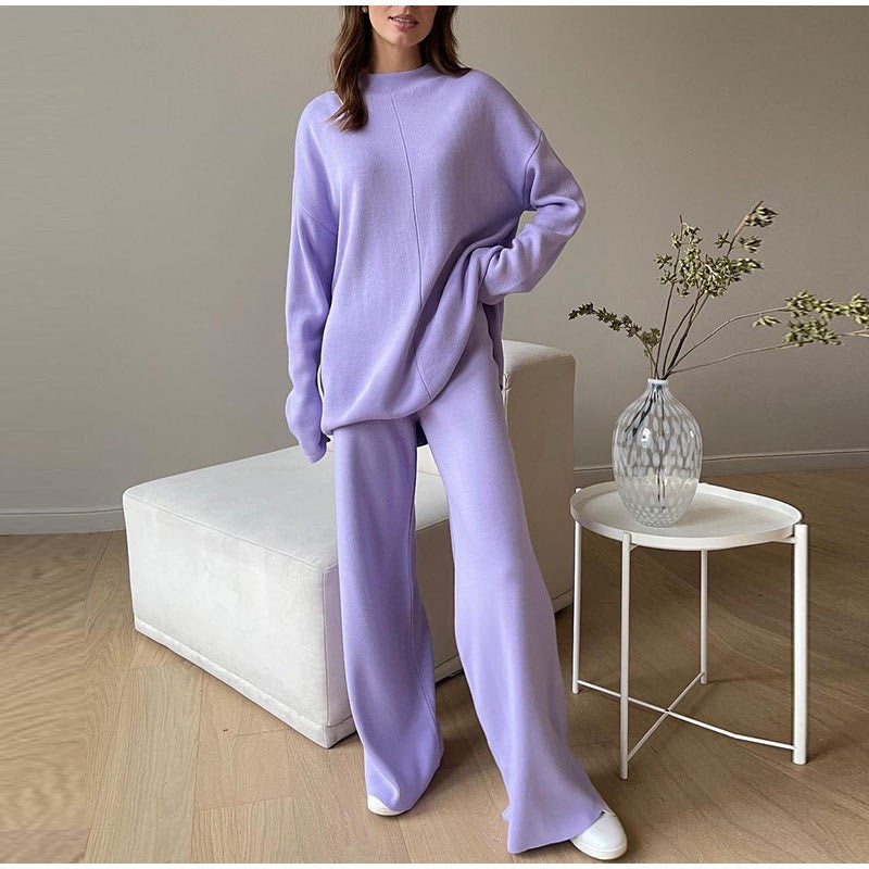 Ensemble de détente confortable grande taille pour femme