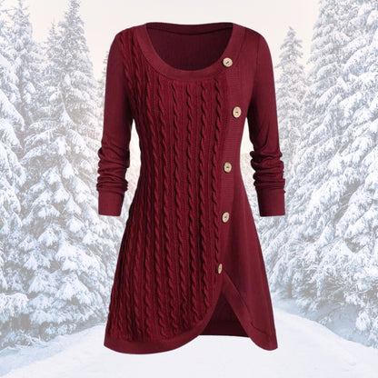 Robe pull femme chaude et élégante