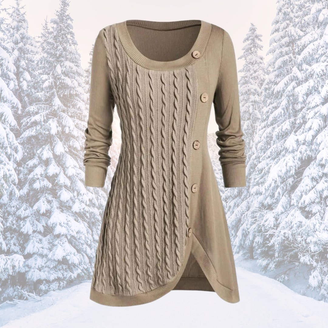 Robe-pull élégante Chaude & Stylée