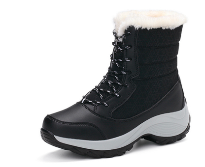 Bottes d'hiver chaudes isolées pour femmes