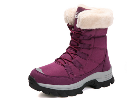Bottes d'hiver chaudes isolées pour femmes