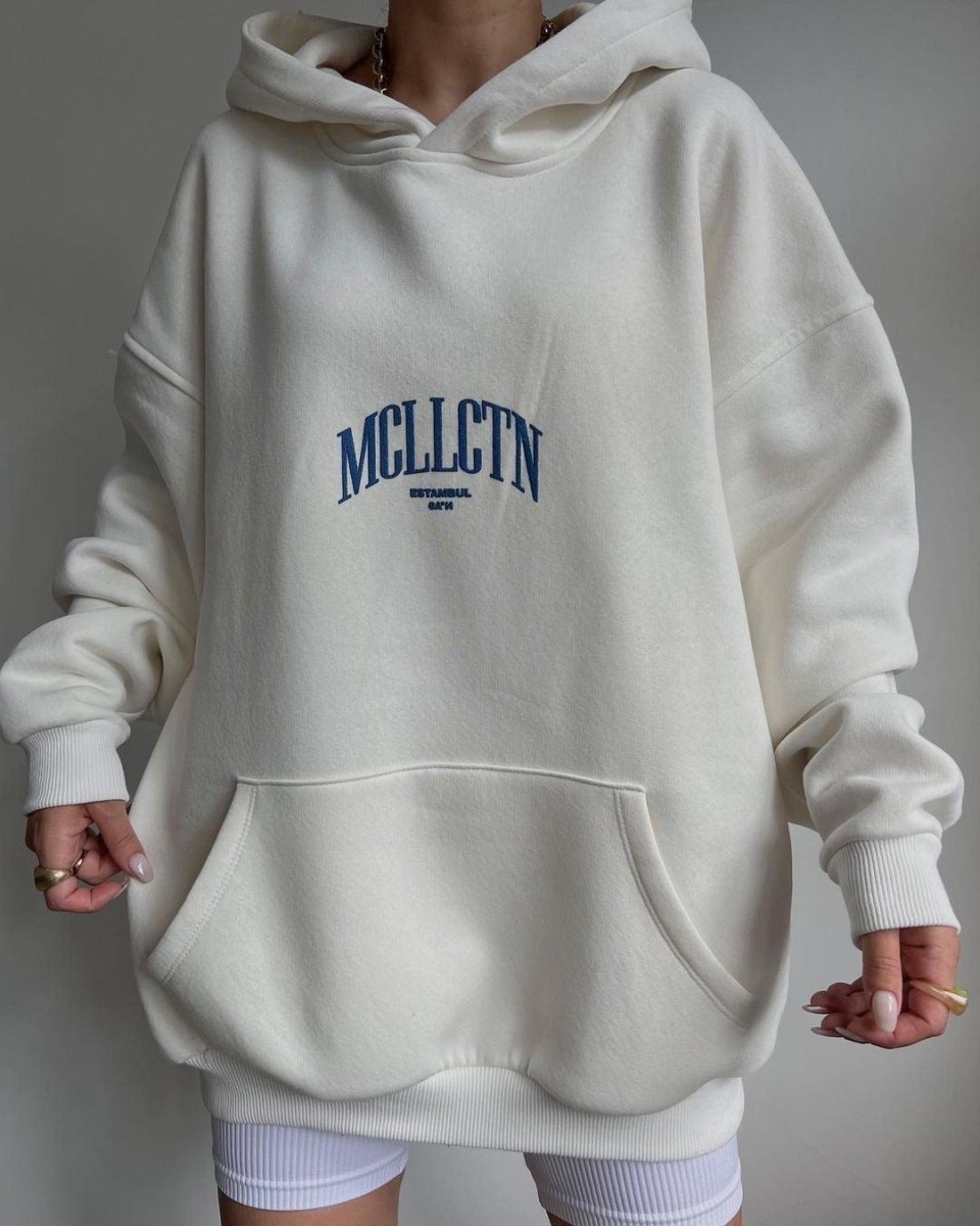 Liora - Sweat à capuche oversize avec imprimé au dos saisissant