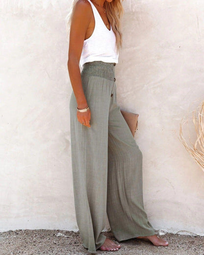 Pantalon d'été léger pour femme, décontracté et stylé