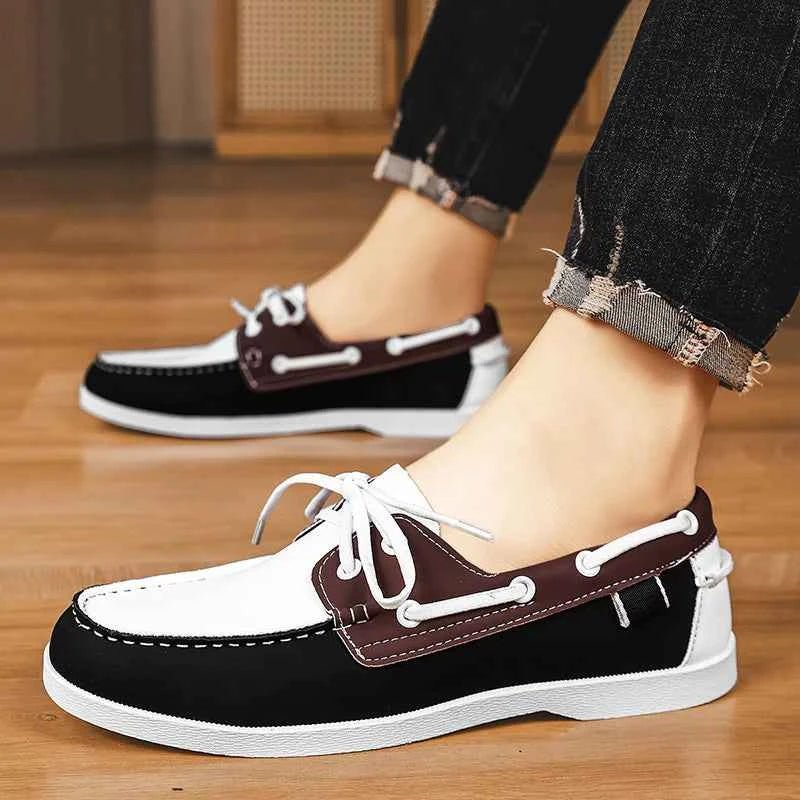 Mocassins homme cuir modernes