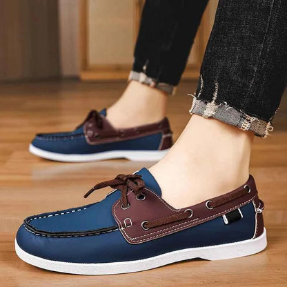 Schlupfschuhe Herren Leder Modern - IdealeKleiden