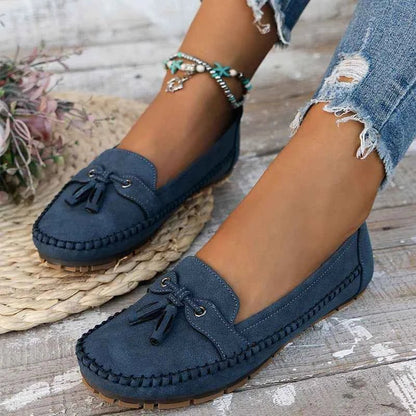 Mocassins pour femmes Design élégant Nœud