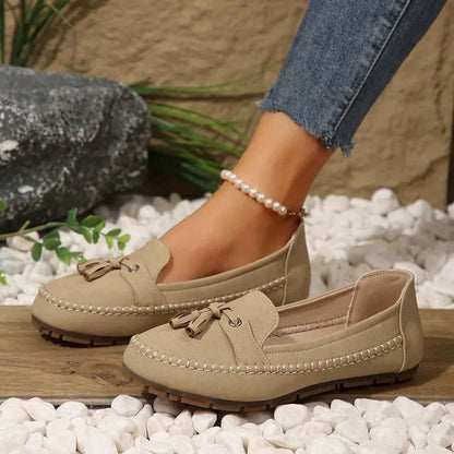 Mocassins pour femmes Design élégant Nœud
