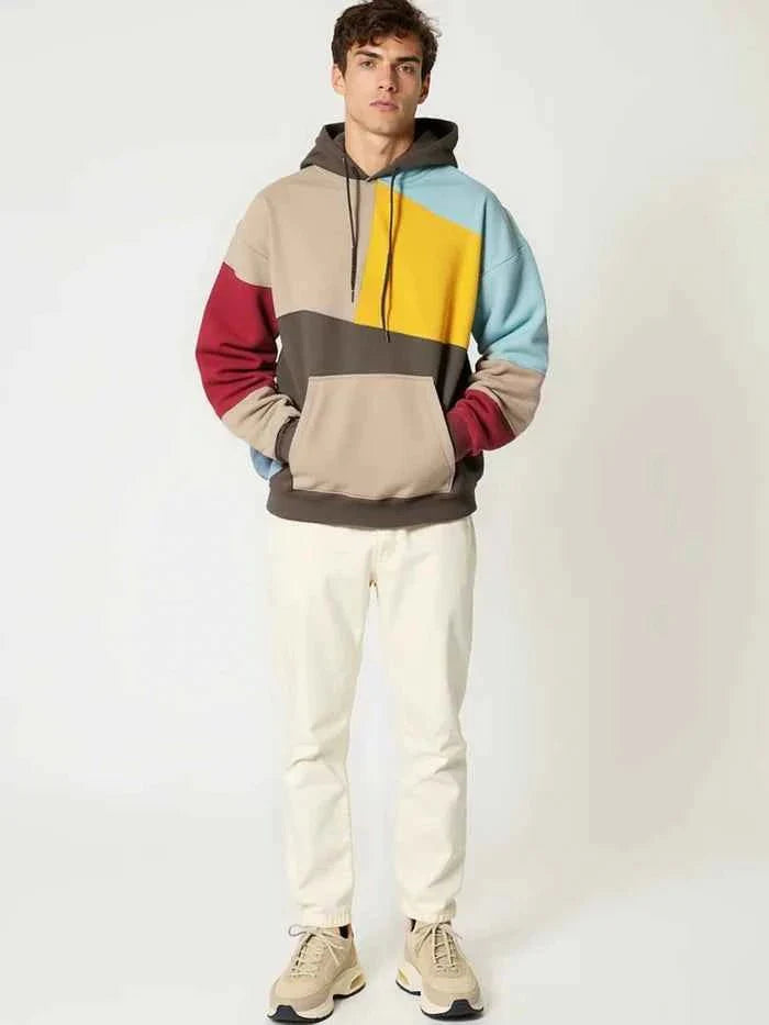 Bequemer Hoodie Herren Casual - IdealeKleiden