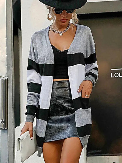 Cardigan confortable pour femme Pull moderne