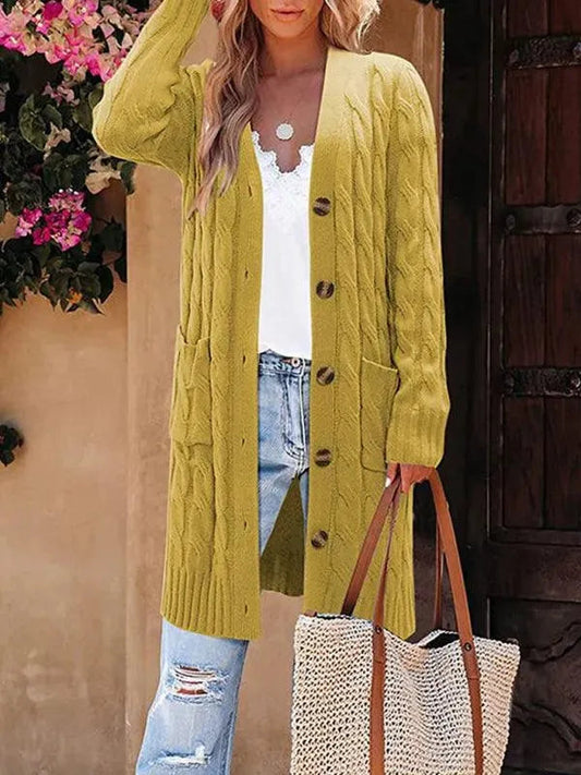 Elegante Damen Strickjacke Moderner Style - IdealeKleiden