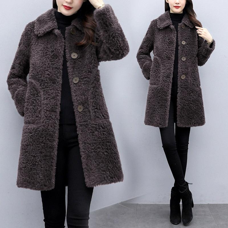 Manteau Long Élégant pour Femme