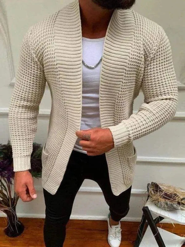 Bequemer Strickpullover Männer Relaxed Fit - IdealeKleiden