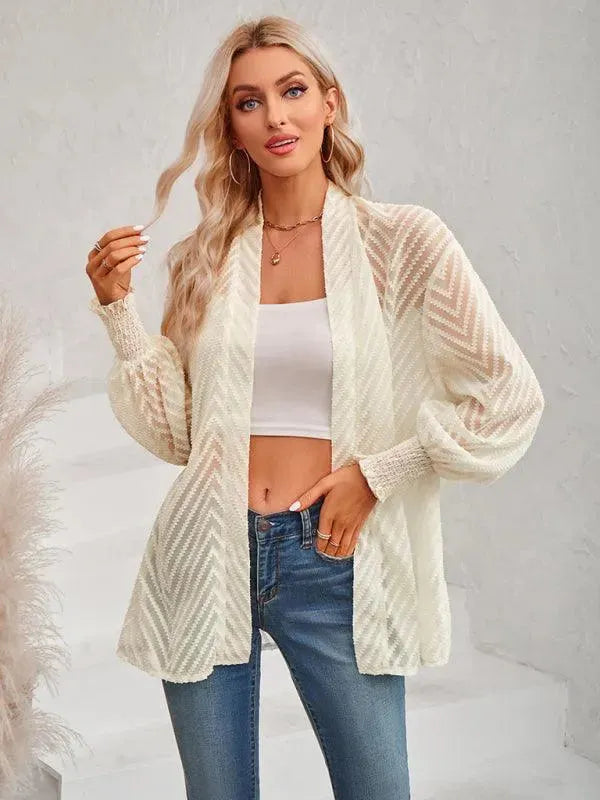 Cardigan classique pour femme style vintage