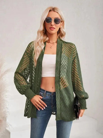 Cardigan classique pour femme style vintage