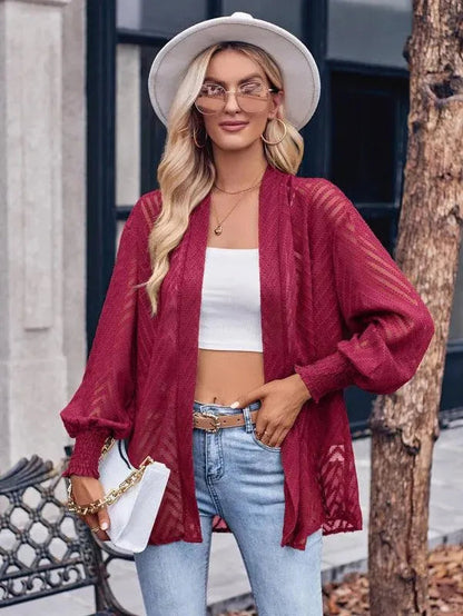 Cardigan classique pour femme style vintage