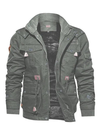 Veste confortable pour homme, chaude et à capuche, pour l'hiver