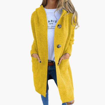 Cardigan long tendance - Cardigan élégant pour femmes