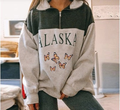 Chandails d'hiver oversize pour femmes à capuche