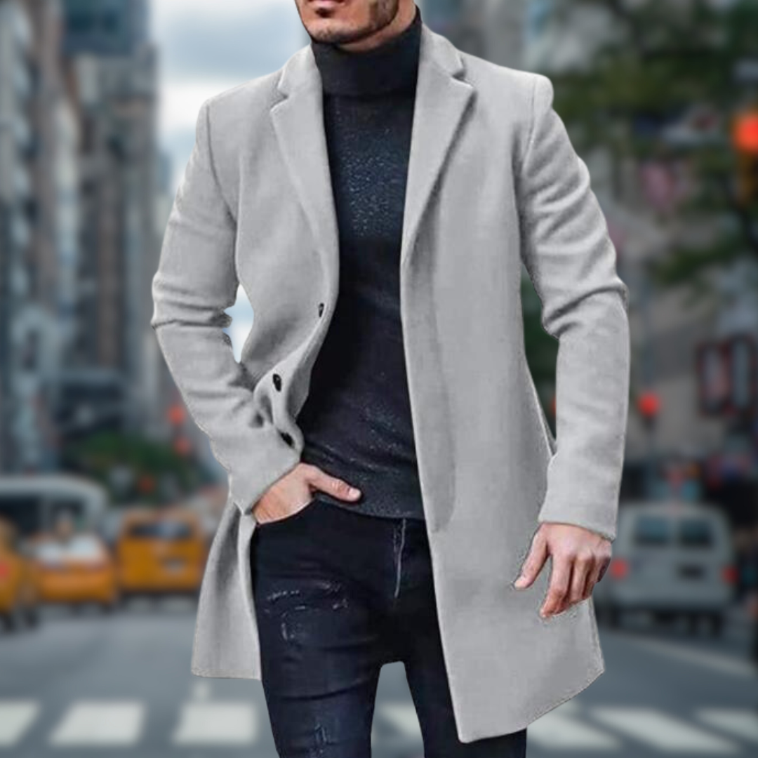 Trench-coat long femme élégant et confortable