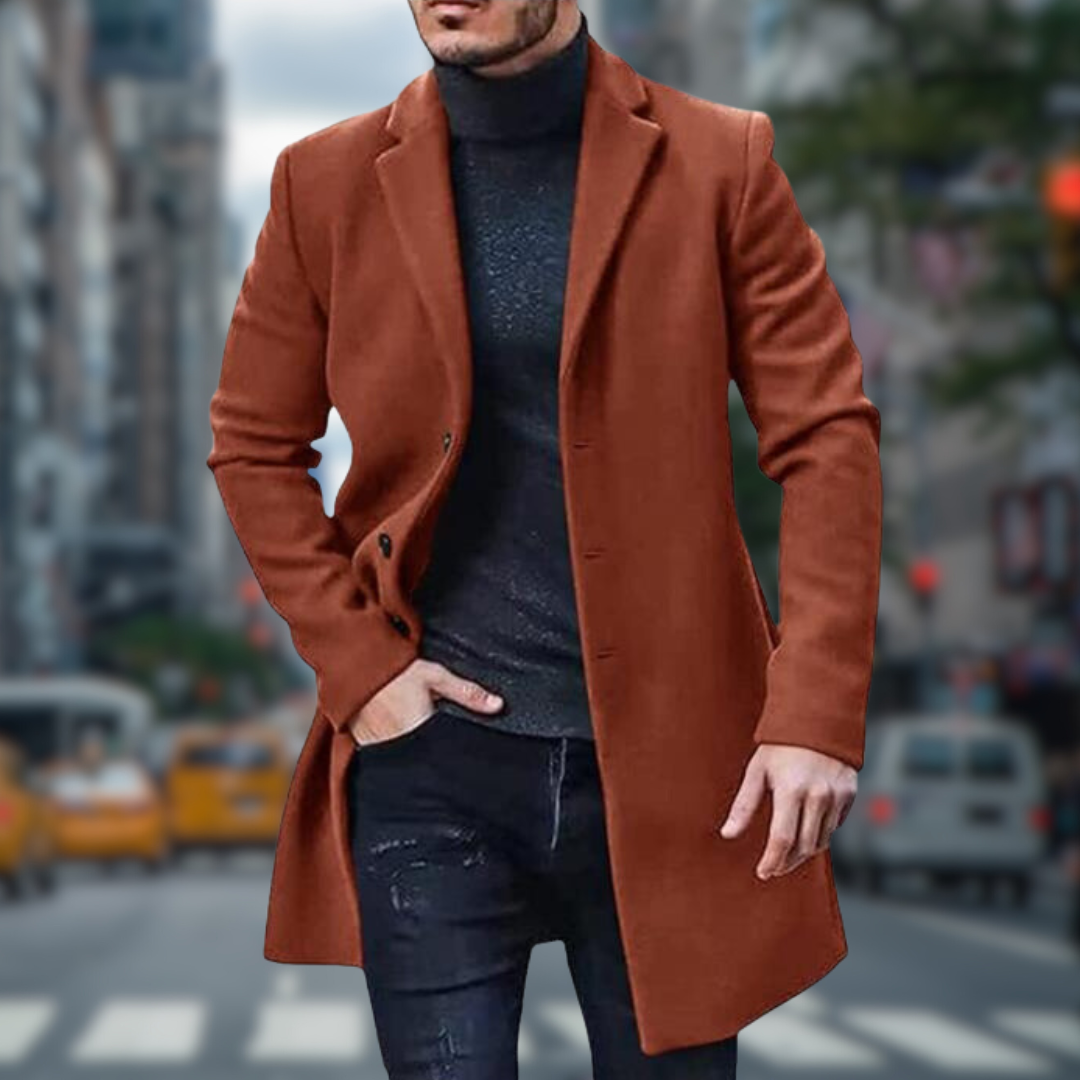 Trench-coat long femme élégant et confortable