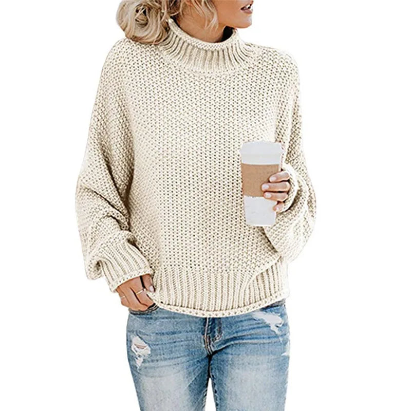 Pulls à col roulé élégants pour femmes Qualité de luxe